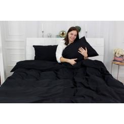 Постельное белье MirSon Сатин Premium 0055 Black Pearl 2х160х220 Фото 3