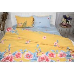 Постельное белье MirSon Сатин Premium 22-1267 Tropics 200х220 Фото 1