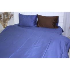Постельное белье MirSon Сатин Premium Azure 0211+4052 175х210 Фото 2
