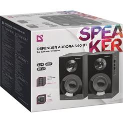 Акустическая система Defender Aurora S40 Bluetooth Black Фото 3