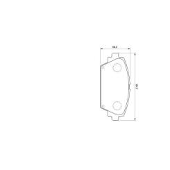 Тормозные колодки Bosch 0 986 424 791 Фото 2