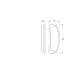Тормозные колодки Bosch 0 986 466 601 Фото 5