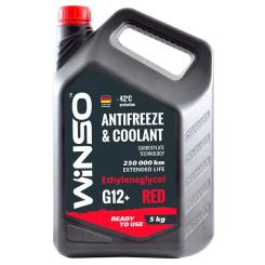 Антифриз WINSO WINSO RED G12+ red 5kg Фото