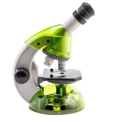 Микроскоп Sigeta Mixi з адаптером для смартфона 40x-640x Green Фото 2