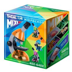 Микроскоп Sigeta Mixi з адаптером для смартфона 40x-640x Green Фото 5