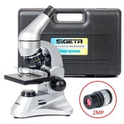 Микроскоп Sigeta Prize Novum 20x-1280x с камерой 2Mp Фото