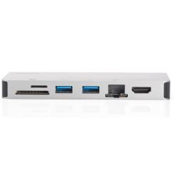 Концентратор Digitus Travel USB-C, 8 Port Фото