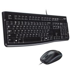 Комплект Logitech MK120 USB UA Black Фото