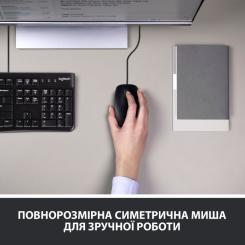 Комплект Logitech MK120 USB UA Black Фото 2