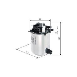 Фильтр топливный Bosch F026402201 Фото 3