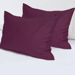 Наволочка Ярослав Сатин вишневая 06 70х70 Фото