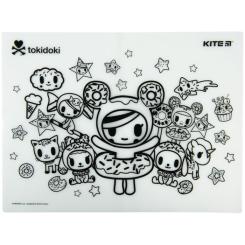 Подкладка настольная Kite силиконовая раскраска tokidoki, 30х40см Фото 3
