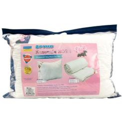 Подушка Руно Rose с волокном розы белая 50х70 см Фото 4