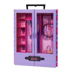 Игровой набор Barbie Сиреневый шкаф для одежды Фото