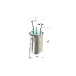Фильтр топливный Bosch F026402740 Фото 4
