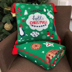 Плед Прованс Печенье Зеленый 130х170 Фото 2