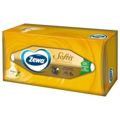 Салфетки косметические Zewa Softis Soft & Sensitive 80 шт. Фото 1