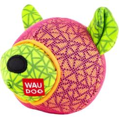 Игрушка для собак WAUDOG Fun Ведмедик 12х11 см рожева Фото 1