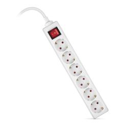 Сетевой фильтр питания REAL-EL RS-6 Protect M 3m, white Фото 10