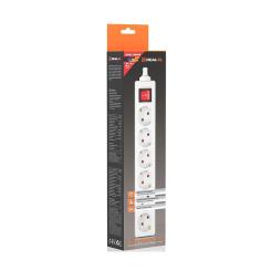Сетевой фильтр питания REAL-EL RS-6 Protect M 3m, white Фото 11
