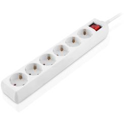 Сетевой фильтр питания REAL-EL RS-6 Protect M 3m, white Фото 5
