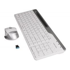 Комплект A4Tech FB2535C Wireless/Bluetooth Icy White Фото 4