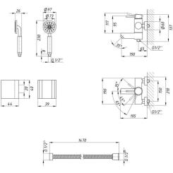 Смеситель Kroner Klassisch-ESG060 Фото 6
