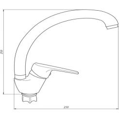 Смеситель Kroner Odra-N035 Фото 1