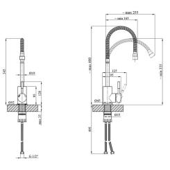 Смеситель Kroner Klassisch-ESG035-1 Фото 8
