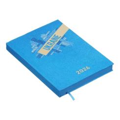 Еженедельник Buromax датированный 2026 POWER, A5, голубой Фото 2