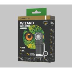 Фонарь Armytek Wizard C2 Pro Max Marnet USB White Фото 4
