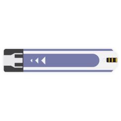 Тест-полоски для глюкометра Gamma DM 50 шт. Фото 1