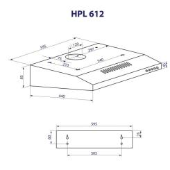 Вытяжка кухонная Minola HPL 612 I Фото 10