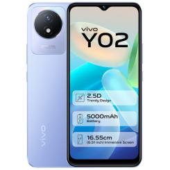 Мобильный телефон Vivo Y02 2/32GB Orchid Blue Фото