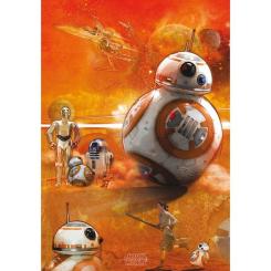 Стикер-наклейка ABYstyle Постер Star Wars "BB8" 98x68 см Фото