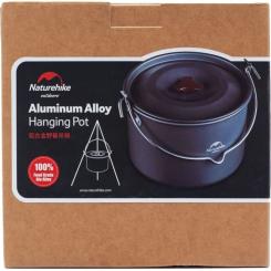 Котел туристический Naturehike Camping NH17D021-G 4л Aluminium Фото 4