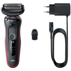 Электробритва Braun Series 5 51-R1000s BLACK / RED Фото