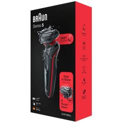 Электробритва Braun Series 5 51-R1000s BLACK / RED Фото 8