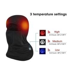 Балаклава с подогревом 2E Shadow Black XL Фото