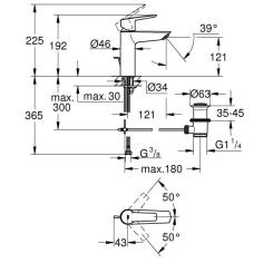Смеситель Grohe QuickFix UA202304TS Фото 9