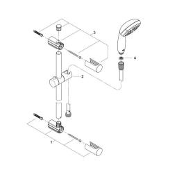 Смеситель Grohe QuickFix UA202304TS Фото 8