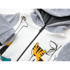 Кофта детская Miniworld велюровая на молнии Фото 2