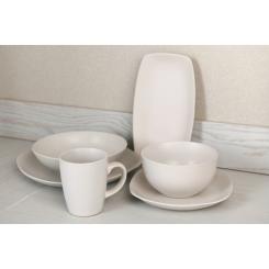 Тарелка Ardesto Molize Dinner Quadrate 27х27 см White Фото 1