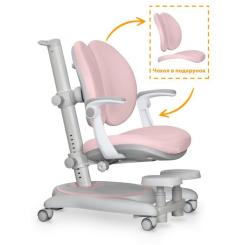 Детское кресло Mealux Ortoback Duo Plus Pink Фото 3