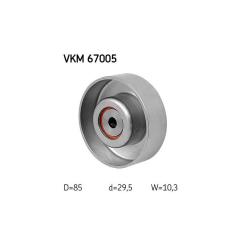 Ролик натяжителя ремня SKF VKM 67005 Фото 1