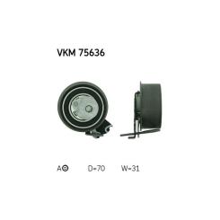 Ролик натяжителя ремня SKF VKM 75636 Фото
