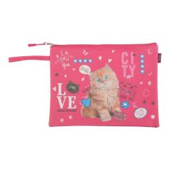 Папка для тетрадей ZiBi A4 Kitten 34х26х1 см Фото