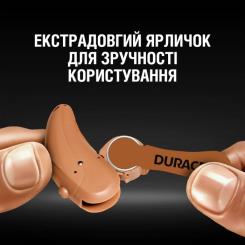 Батарейка Duracell для слуховых аппаратов размер 312, 6 шт. в упаковк Фото 4