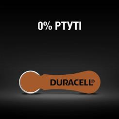 Батарейка Duracell для слуховых аппаратов размер 312, 6 шт. в упаковк Фото 6