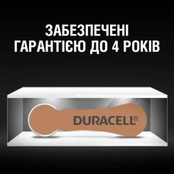 Батарейка Duracell для слуховых аппаратов размер 312, 6 шт. в упаковк Фото 7
